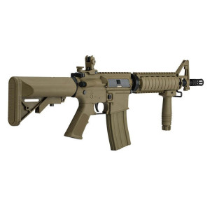 réplique AEG LT-02 G2 M4 CQBR pack complet TAN
