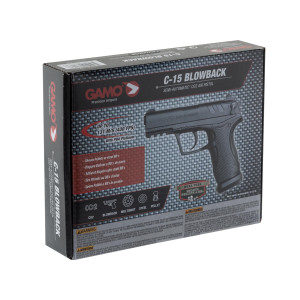 Pistolet à plombs CO2 Calibre 4.5mm Gamo C15 Blowback