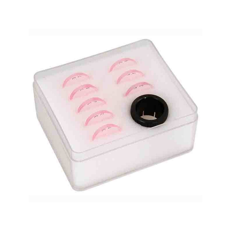 Kit : Support pour guidon M18 + guidons plexo rose
