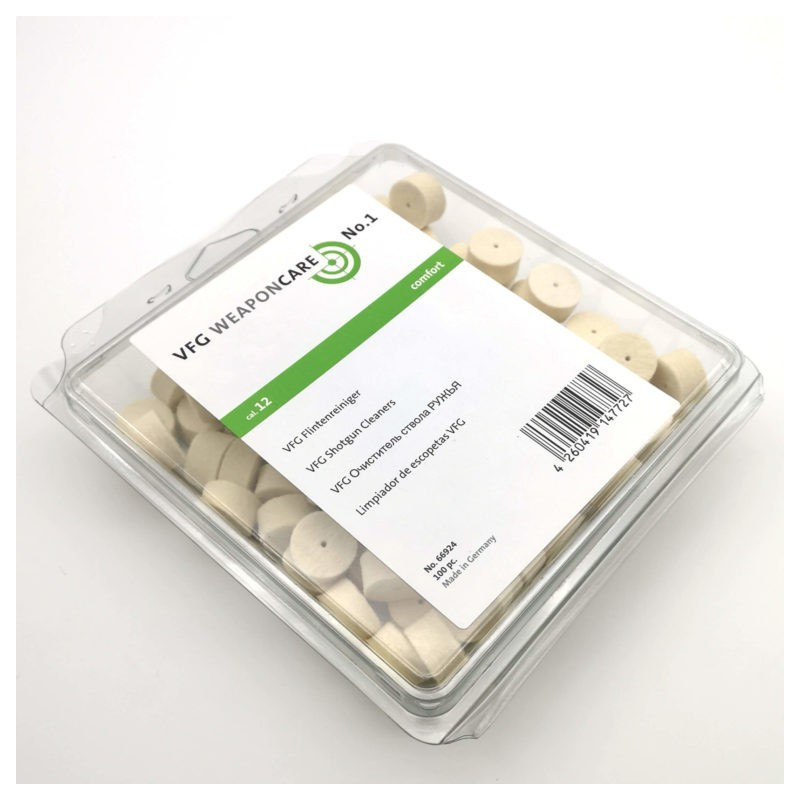 Tampons de nettoyage calibre  .12 par 100 VFG