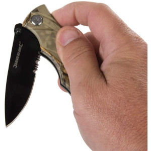 Couteau de poche pliant à camouflage désert