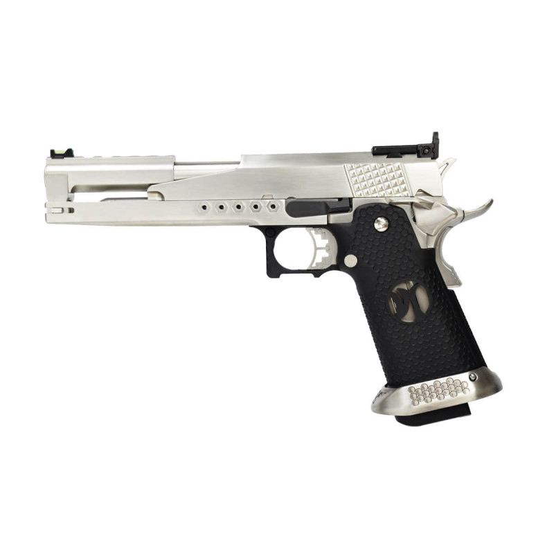 Réplique HX2201 IPSC split silver gaz GBB