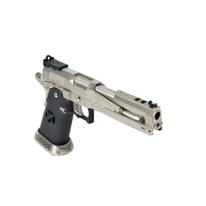 Réplique HX2201 IPSC split silver gaz GBB