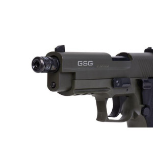 PISTOLET GSG FIREFLY STANDARD C/.22 LR - CANON FILETÉ - VERT OD