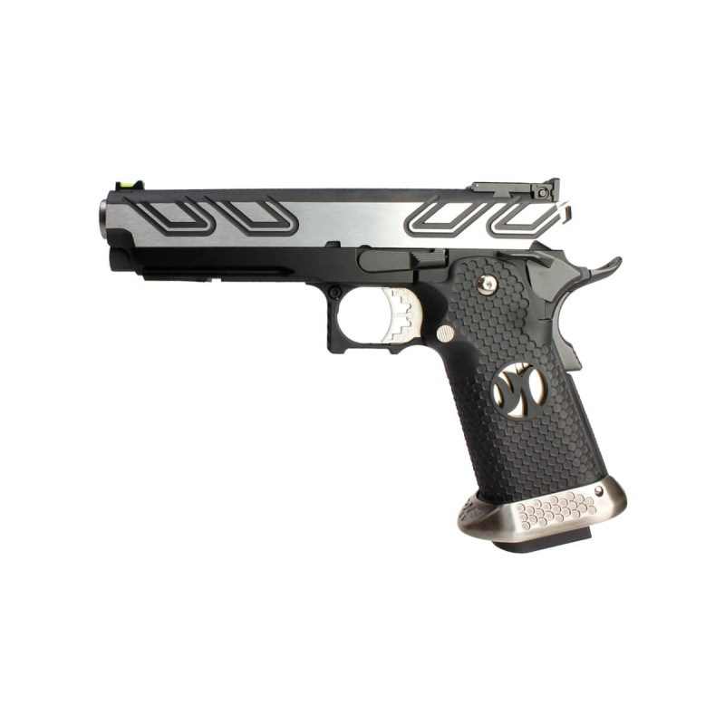 Réplique GBB hx2301 IPSC full silver - AW custom