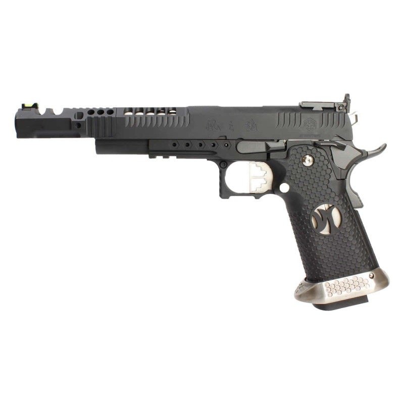 Réplique GBB HX2402 IPSC split black . 38 supercomp - AW custom