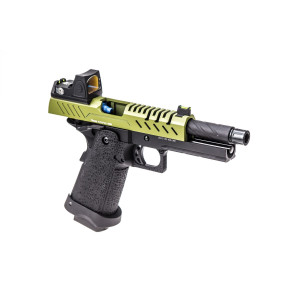 Réplique GBB gaz Hi-Capa 4.3 Noir / OD 0,9J + point rouge BDS