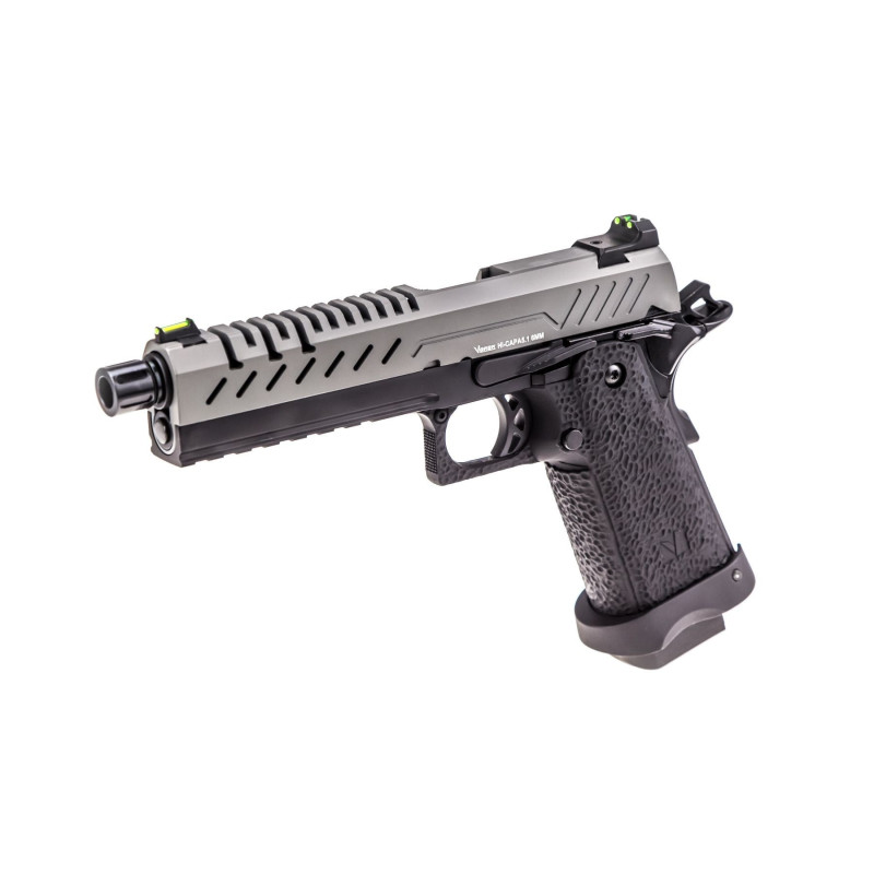 Réplique GBB gaz Hi-Capa 5.1 Noir / Gris 1,0J