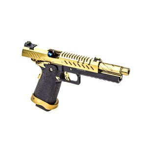Réplique GBB gaz Hi-Capa 5.1 Noir / Or 1,0J