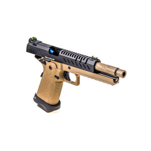 Réplique GBB gaz Hi-Capa 5.1 Tan / Noir 1,0J