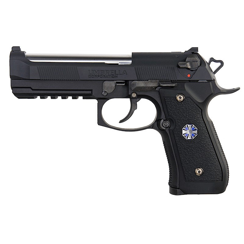 Edition limitée GBB gaz M92 Biohazard Albert W. Model 01P 0,8J