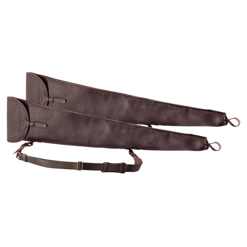 Double fourreau en cuir Country Sellerie