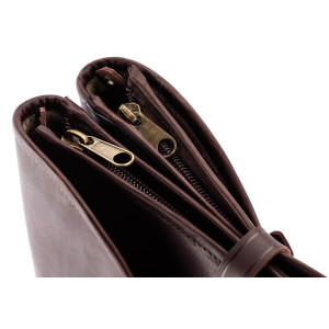 Double fourreau en cuir Country Sellerie