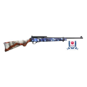 Carabine semi-auto Ruger 10/22 Américan Flag