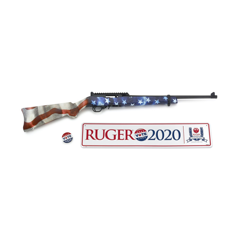 Carabine semi-auto Ruger 10/22 Américan Flag