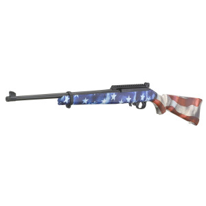 Carabine semi-auto Ruger 10/22 Américan Flag