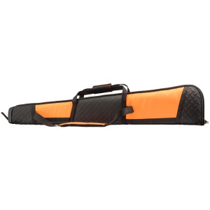 Fourreau orange/noir en cordura pour fusil de chasse - Country Sellerie