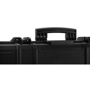 Mallette XL Waterproof noire 137 x 39 x 15 cm mousse vague 