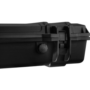 Mallette XL Waterproof noire 137 x 39 x 15 cm mousse vague 