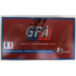 Cartouches à percussion centrale Sologne Cal .35 Whelem à balle GPA