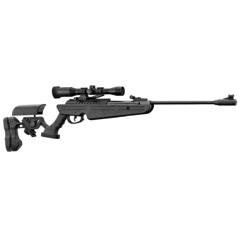 Carabine à air break barrel QUANTICO 19,9 joules + lunette RTI 4x32 Gas Piston