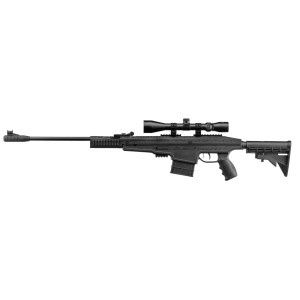 Carabine à air break barrel Pendleton 19,9 joules Piston à ressort + lunette 4x32