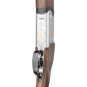 Fusil Superposé Fair Modèle Classic Acier avec Extracteur et Bascule silver - Calibre 410