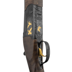Fusil Superposé Fair Modèle Classic Acier avec Extracteur et Bascule noire - Calibre 12