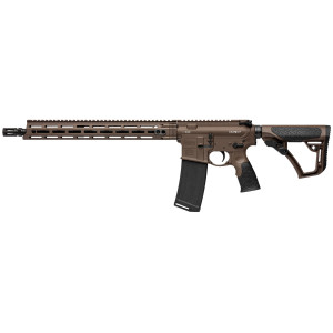 Fusil d'assaut Daniel Défense M4 Mil Spec Brown  Canon  16" Noir cal. 5.56