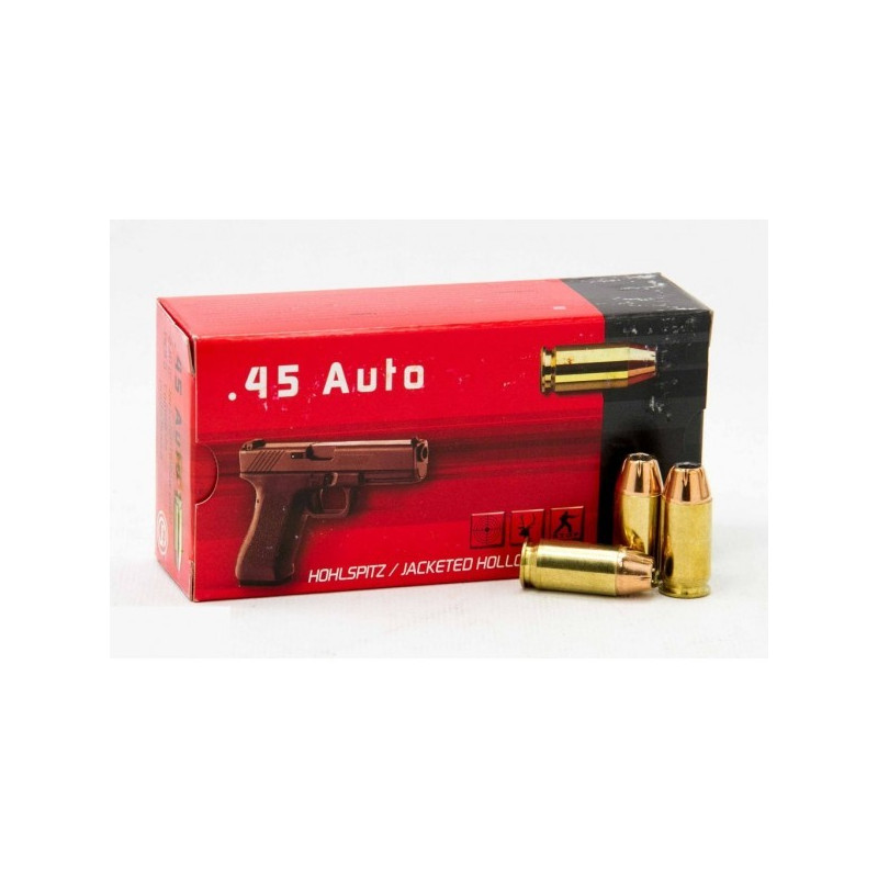 Munitions 45 ACP GECO JHP