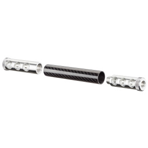 Silencieux pour calibre 22Lr Carbone