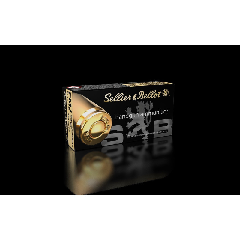 Munitions 9court/380 auto Sellier Bellot 92g FMJ