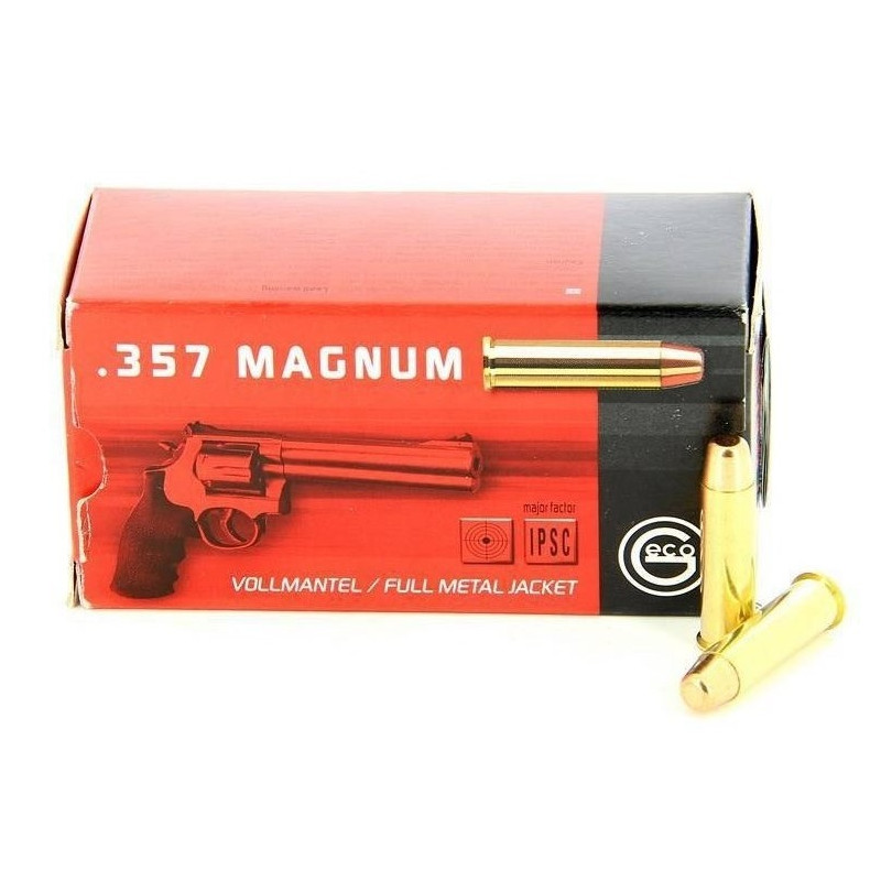 Munitions 357Mag GECO FN FMJ 158gr