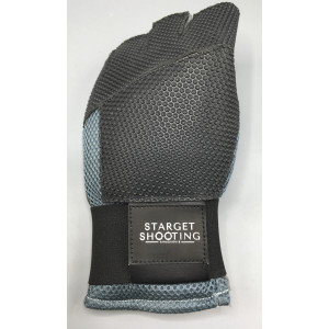 Gant de tir coupé STARGET Noir/Gris pour tireur droitier