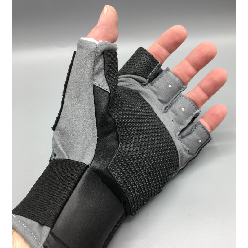 Gant de tir coupé STARGET Noir/Gris pour tireur droitier
