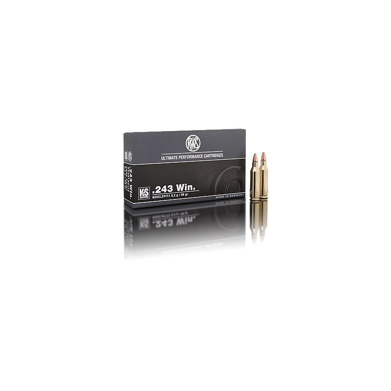 Munitions 243 Winchester RWS KS