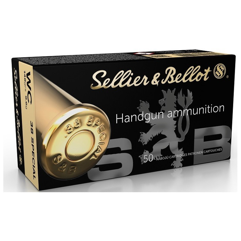 Sellier & Bellot calibre 38 Spécial Wad Cutter