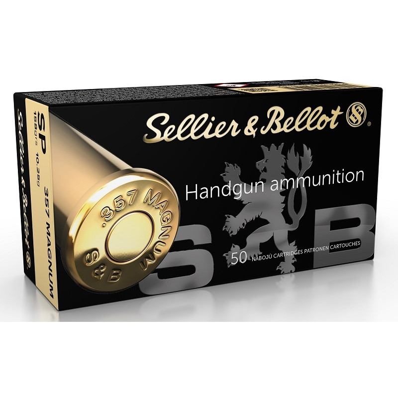 Munitions 357 Magnum Sellier Bellot SP