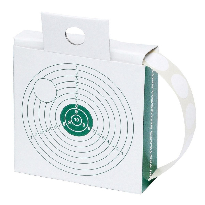 BOITE DE 500 PASTILLES BLANCHES DIAMETRE 15