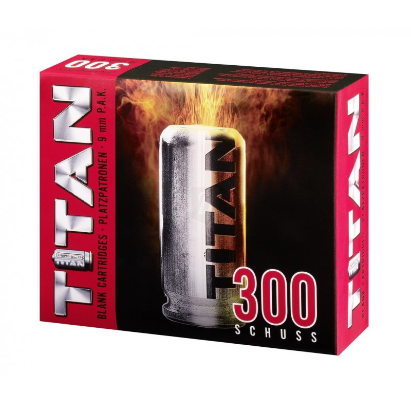 CART 9 MM PAK A BLANC TITAN PERFECTA X300 vrac