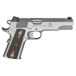 Pistolet 45ACP 1911 Garrison Springfield Armory INOX
