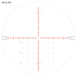 Lunette NIKKO STIRLING HORNET ED SFP 10-50x60 - Half Mildot IR