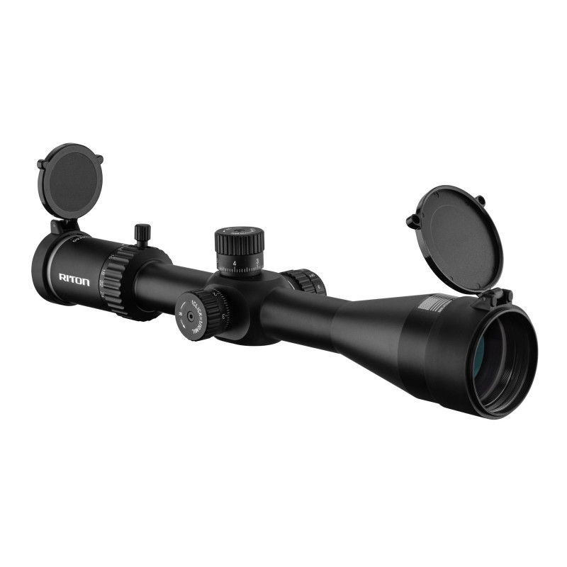 LUNETTE RITON 3 CONQUER 6-24X50 FFP MRAD RÉTICULE LUMINEUX