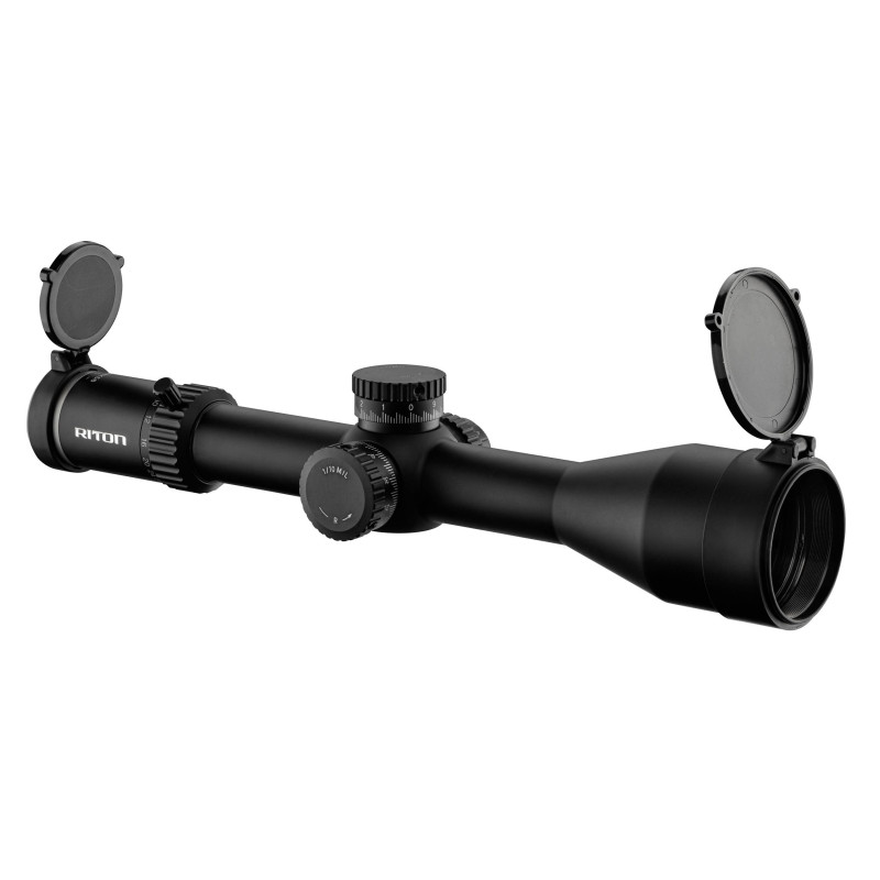 LUNETTE RITON 5 CONQUER 4-28X56 FFP MRAD RÉTICULE LUMINEUX