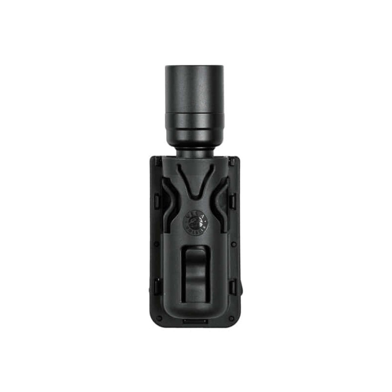 PORTE-LAMPE POLYMÈRE ORIENTABLE NOIRE