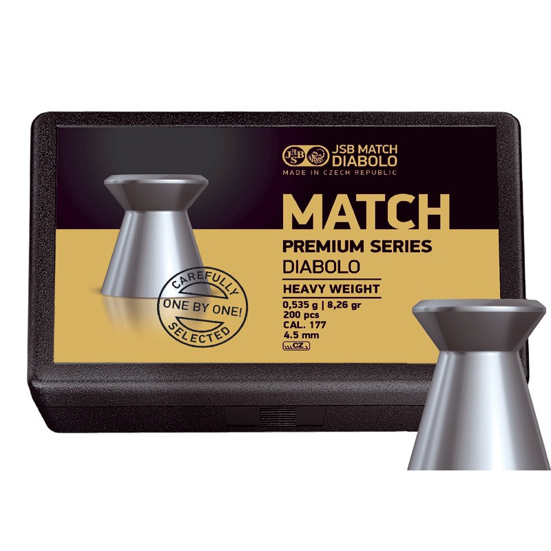 Plombs JSB Match Premium Series Heaving Weight diamètre 4.50