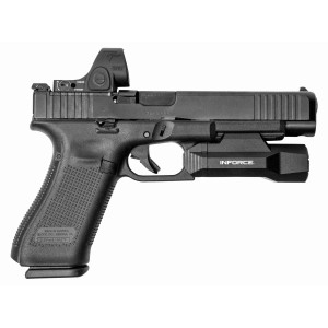 LAMPE TACTIQUE POUR PISTOLET INFORCE WILD 2 NOIR