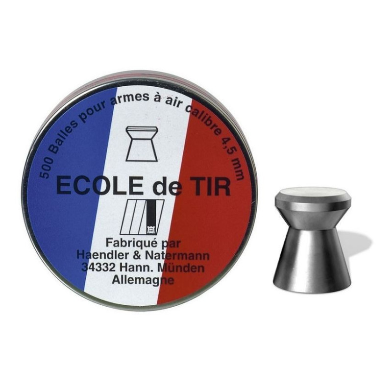 Plombs H&N Ecole de tir diamètre 4.50