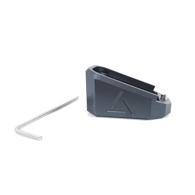 EXTENSION DE CHARGEUR ALU +3 TUNGSTEN POUR TP-9