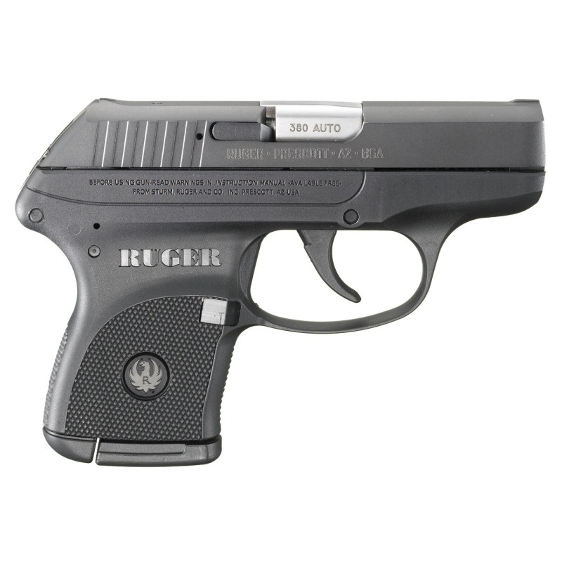 Pistolet 9mm Ruger LCP Noir